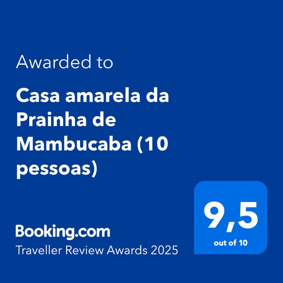 파라티 Casa Amarela Da Prainha De Mambucaba - 6 Pessoas 빌라 외부 사진